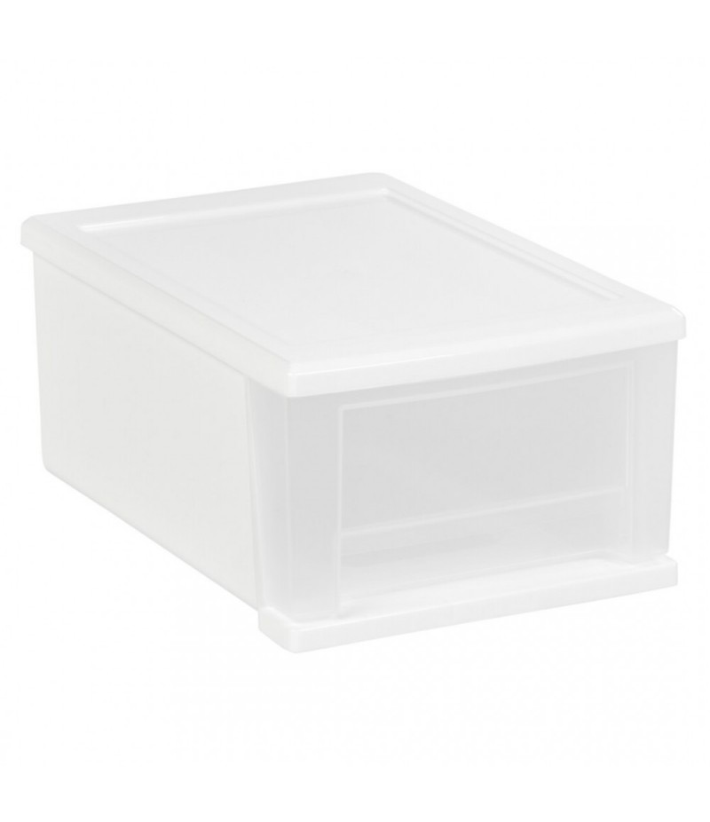 Stylish stacking drawer, white, 4/PK*10