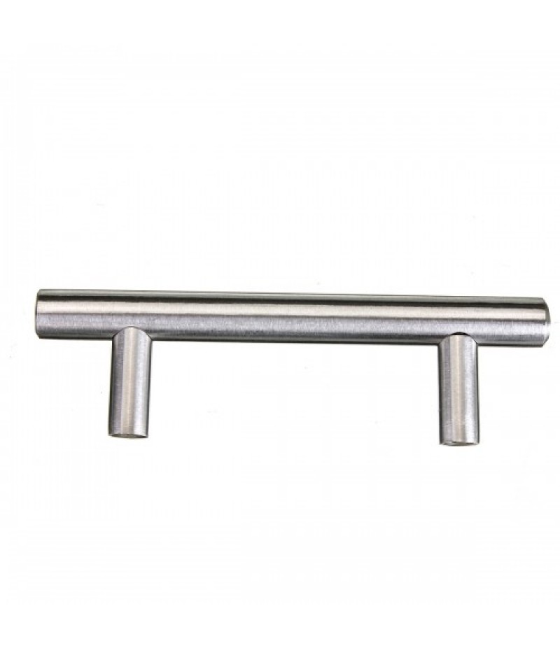 10*100*64mm Solid Steel Brushed Nickel Cabinet Bar Door Handles