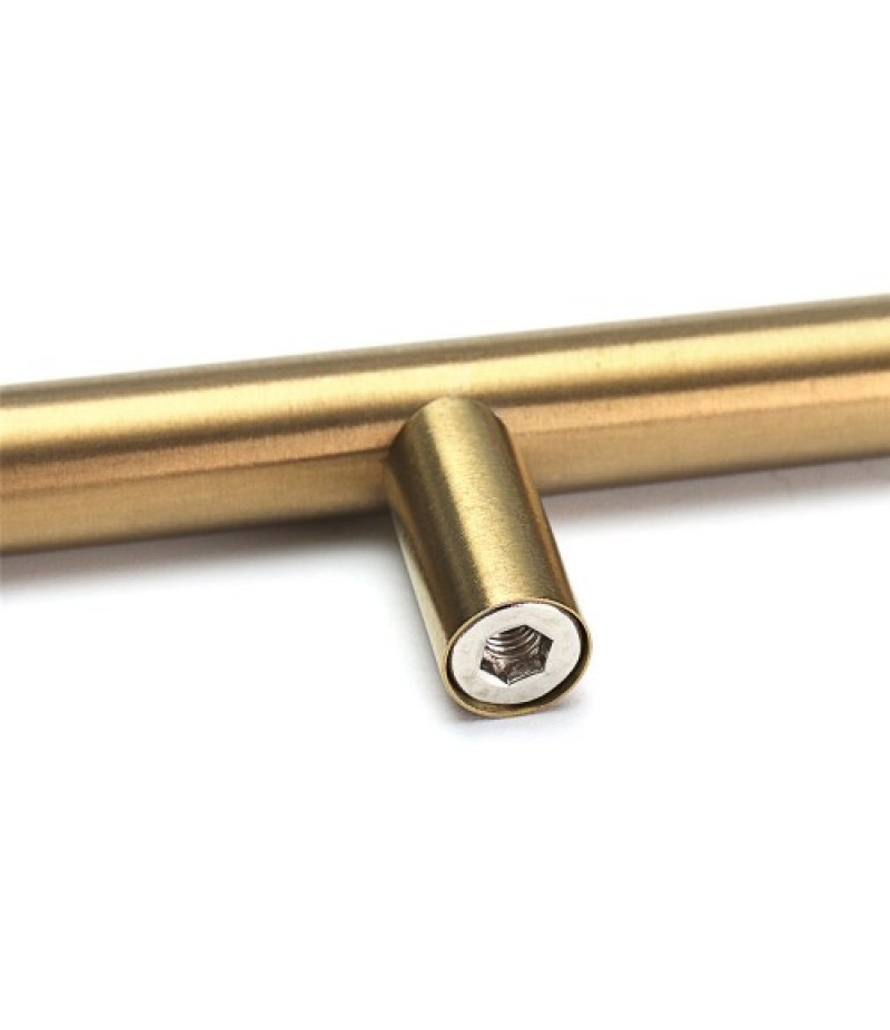 12mm Diameter Stainless Steel T Bar Handles Kitchen Cupboard Drawer Door Handles