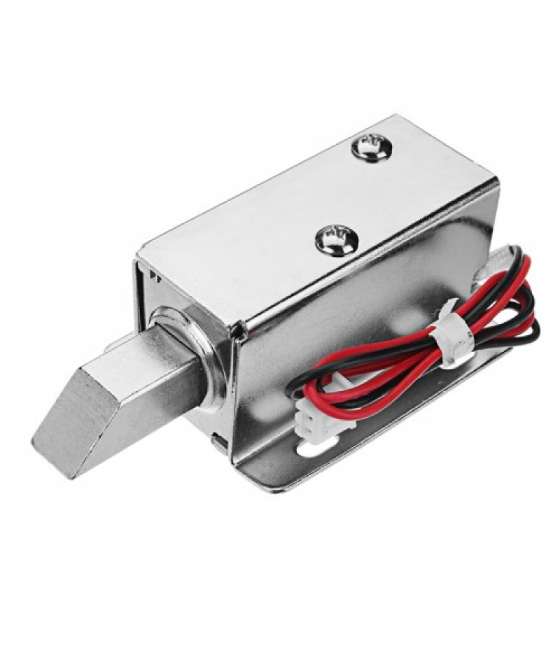 12V DC Electric Lock Assembly Solenoid Long Locking Tongue Cabinet Drawer Door Lock