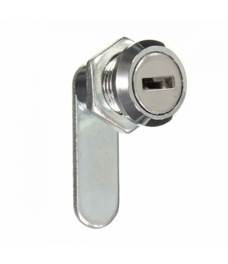 16mm Keyed Alike Cam Lock For Filing Cabinet Mailbox Drawer Cupboard with 2 Keys