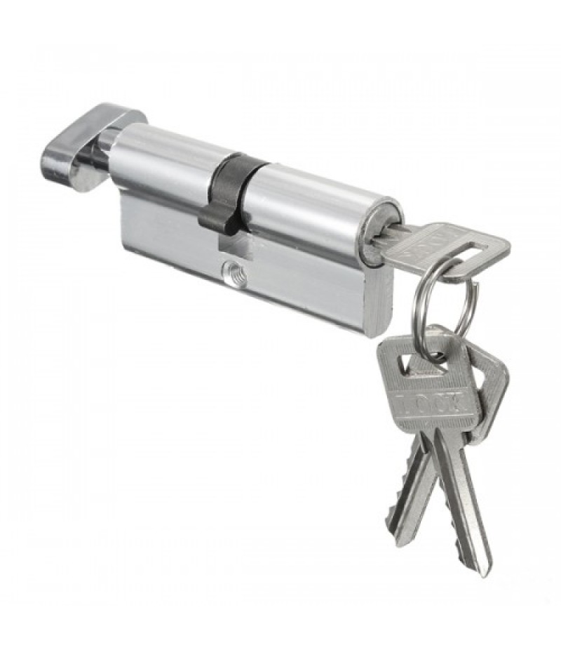 Aluminum Home Safety Lock Cylinder Door Cabinet Lock With 3 Keys 92×29mm