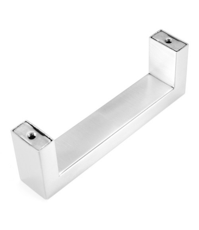 10x20mm Silver Hollow Square Stainless Steel Door Handles For Cupboard Cabinet