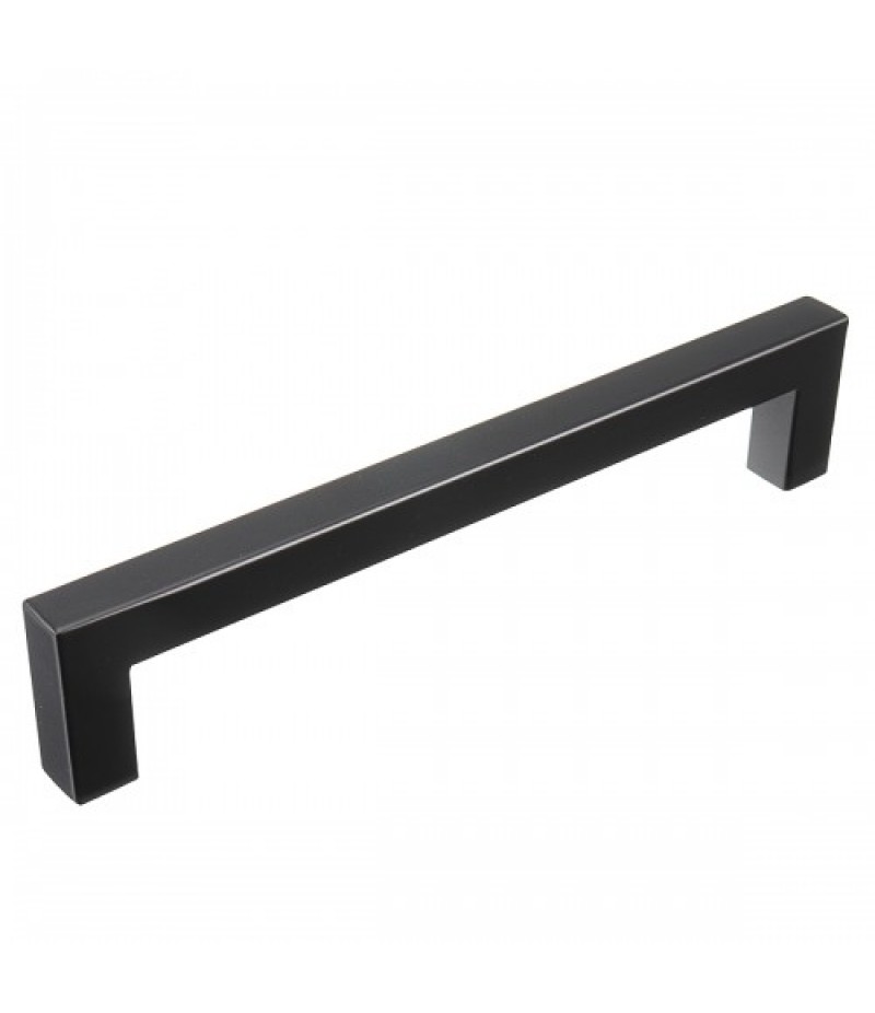 10x20mm Black Hollow Square Stainless Steel Door Handles Drawer Pull For Cupboard Cabinet