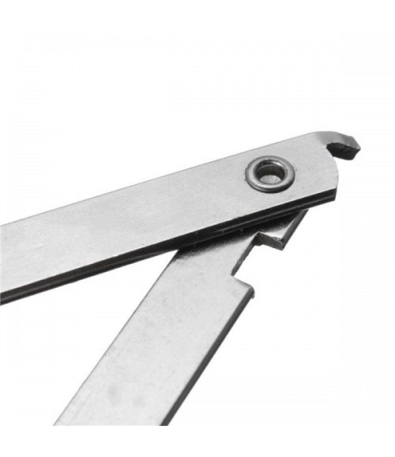 2pcs Zinc Plated Steel Folding Door Cabinet Stays Hinge Portal Bracing